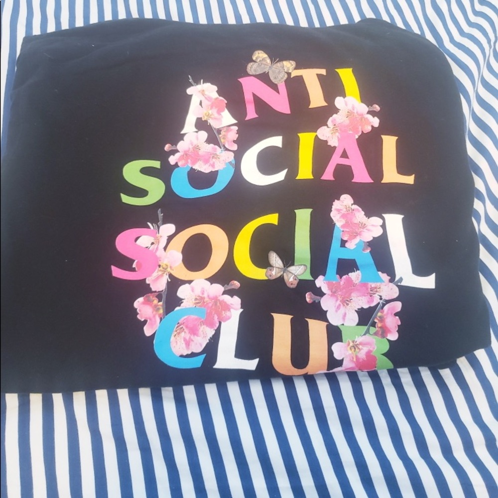 Anti Social Social Club Hoodie Black Large